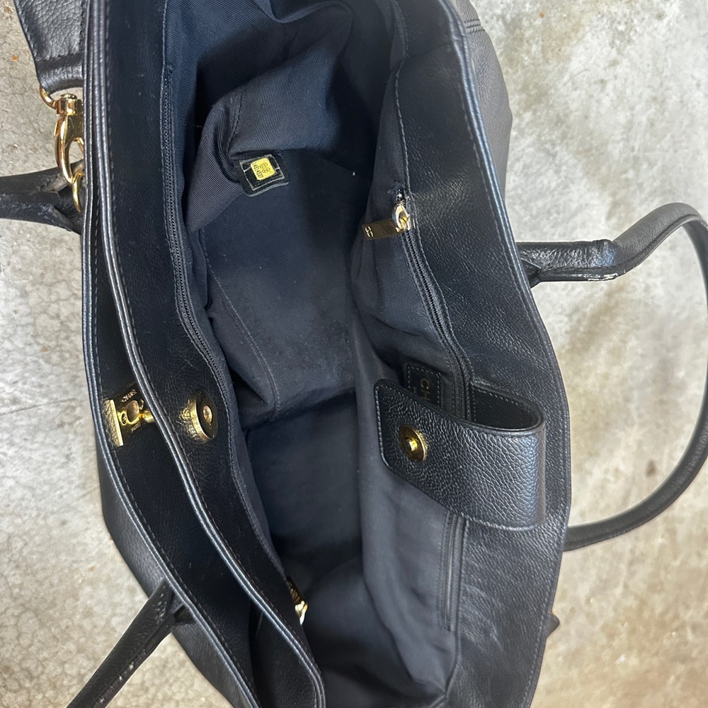 Chanel Black Leather Tote Bag - Picture 8 of 11